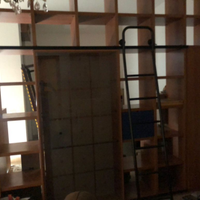 Soggiorno completo puro ciliegio e cristallo