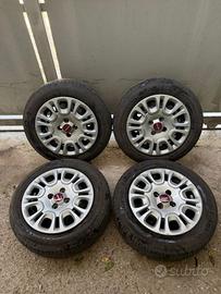 4 CERCHI IN FERRO DA 14” FIAT PANDA- 500- YPSILON
