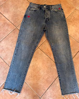Jeans Armani Exchange(A|X) Acid wash con dettagli