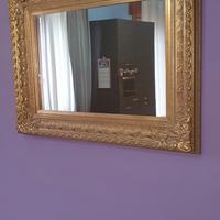 specchio dorato 120x90 