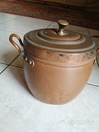 pentolino in rame, paiolo in rame