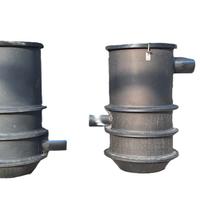 Pozzetto filtra foglie dalle acque piovane