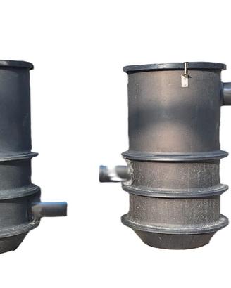 Pozzetto filtra foglie dalle acque piovane