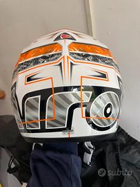 Casco airoh aerografato