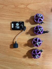 Vtx TBS pro 32 e 4 motori brushless