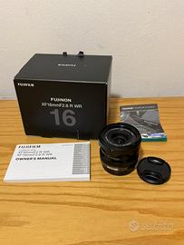 Fujifilm Fujinon XF 16mm f2.8 R WR - Garanzia