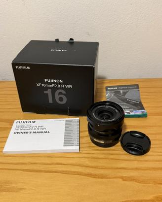 Fujifilm Fujinon XF 16mm f2.8 R WR - Garanzia