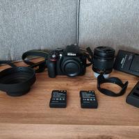 NIKON d3300 più accessori 