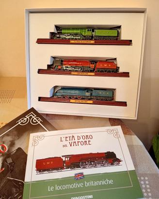 3 Modellini treni - Locomotive Britanniche