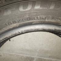 gomme invernali 165/60 r15 come nuove 