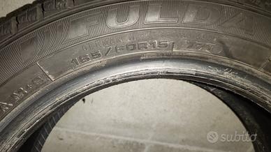 gomme invernali 165/60 r15 come nuove 