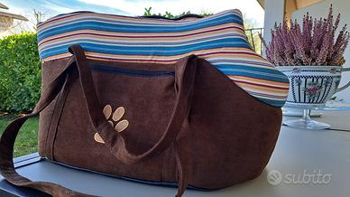 Trasportino morbido cane