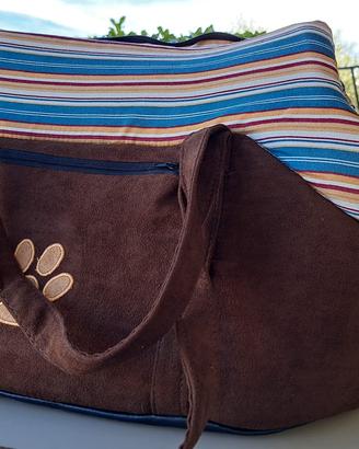 Trasportino morbido cane