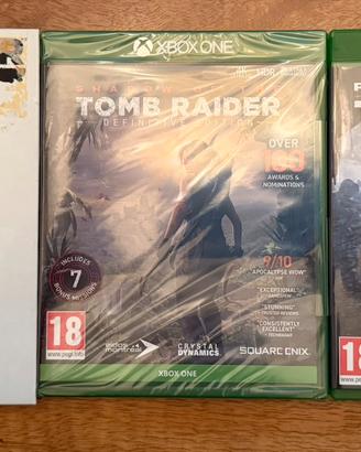 Trilogia Tomb Raider per Xbox