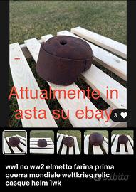 Ww1 no ww2 elmetto farina prima guerra mondiale