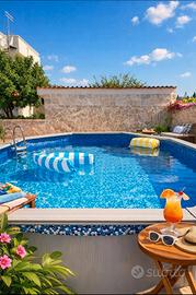 Elegante appartamento in villa al mare