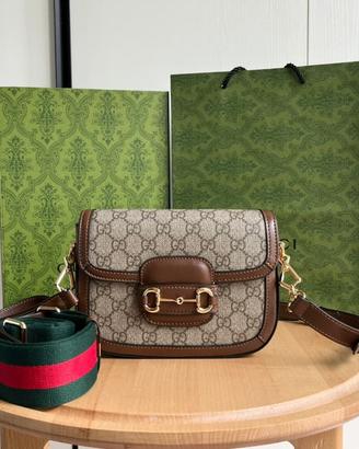 Borsa a tracolla da donna Gucci Horsebit 1955 Mini