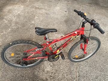 bicicletta bimbo/a rossa