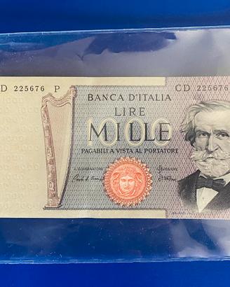 Moneta cartacea di lire  1000