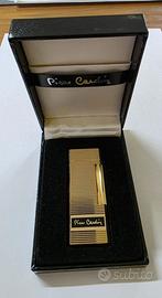 Accendino a gas dorato Pierre Cardin, anni '80.