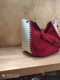 borsa a uncinetto 