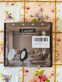 Faretti LED da Incasso Laiebri Neri
