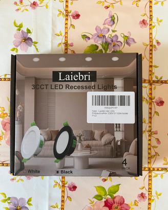 Faretti LED da Incasso Laiebri Neri