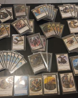 Lotto set token completi Magic