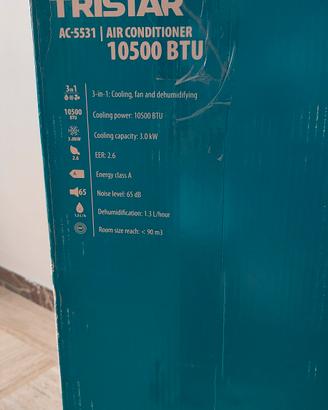 TriStar Ac_5531 air conditioner.  10500Btu