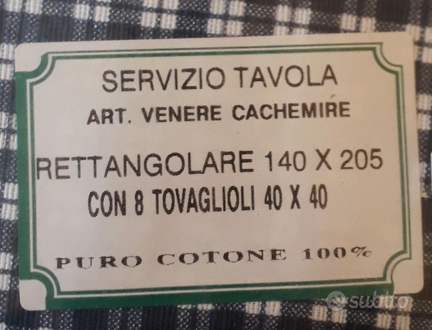 TOVAGLIA RETTANGOLARE 8 POSTI - Arredamento e Casalinghi In vendita a Lecco