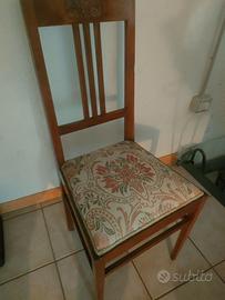 Sedia in legno
