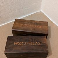 2 scatole occhiali Wood Fellas bambù 