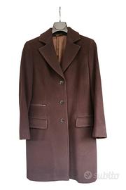 Cappotto I.C.A. lana e  cashmere  Marrone tg 42