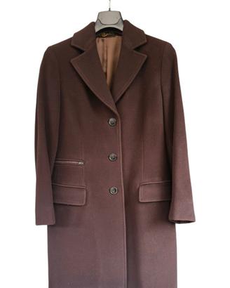 Cappotto I.C.A. lana e  cashmere  Marrone tg 42