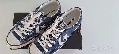 Converse blu junior tg. 37