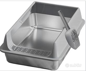 lettiera acciaio inox