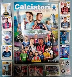 Set completo figurine Calciatori Panini 2025/2026