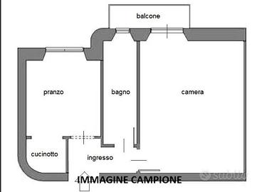 ROMA SUD- BILOCALE con SPESE COMPRESE