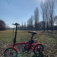 Bicicletta Fiat con pedalata assistita