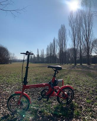 Bicicletta Fiat con pedalata assistita