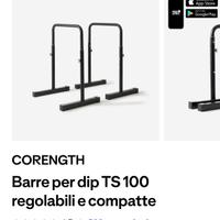barre per dip 