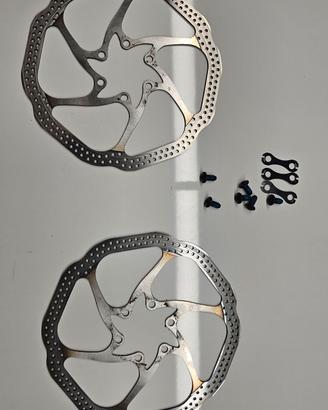 Coppia dischi MTB Avid diametro 160