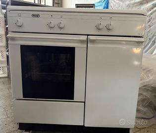 Cucina Gas Forno Elettrico Fornello con 4 Fuochi