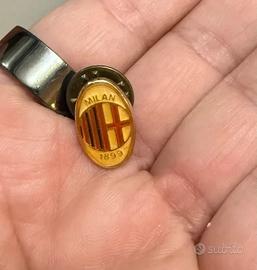 Pin Spilla AC Milan Vintage - Logo Ovale Oro 1899