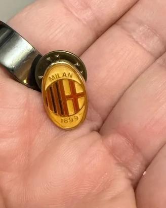 Pin Spilla AC Milan Vintage - Logo Ovale Oro 1899