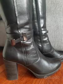 Stivali in pelle Valleverde