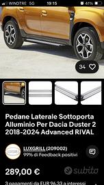 Pedane dacia duster 2021