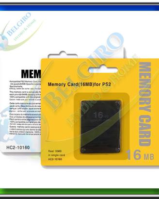 Sony PS2 Memory Card Playstation 2 1 16MB Comp.