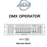 Manuale istruzioni in italiano ADJ mixer luci DMX