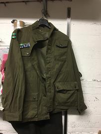 Giacca stile Militare con Mostrine originali